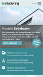 Mobile Screenshot of boetablering.no